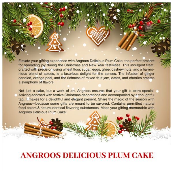 Exquisite Christmas Loaf Cake Paired with Sushine Premium Red Wine - Image 4