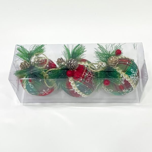 Whimsical rustic festive adornments for Christmas tree Ornamentation - Image 4