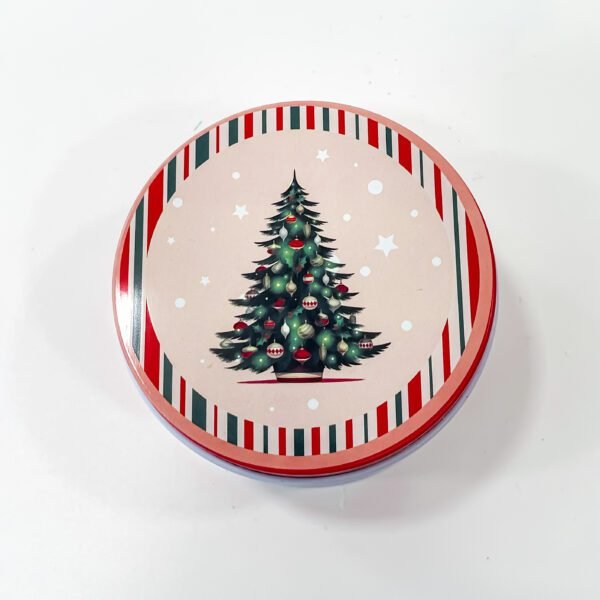 Charming Trio: Mini Christmas Containers x 3 in Radiant Red - Image 4