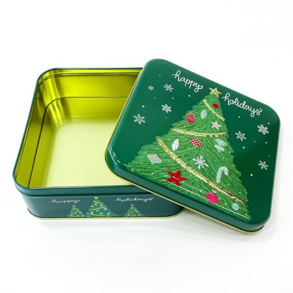 Little Green Christmas Gift square box for cherished Christmas gifts - Image 4