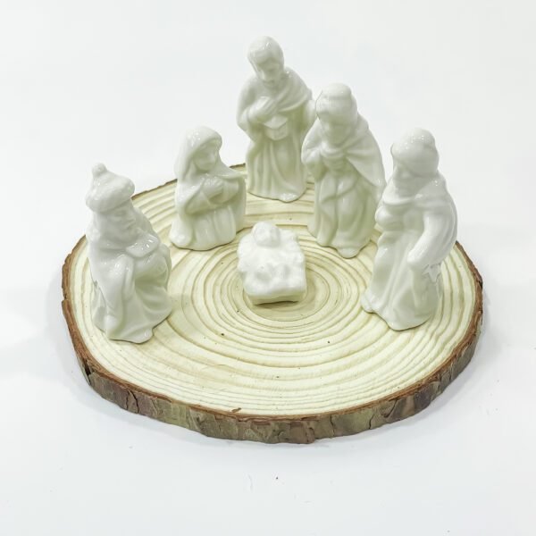 lluminate Your Holidays with a Christmas Ceramic Nativity Set - Image 4