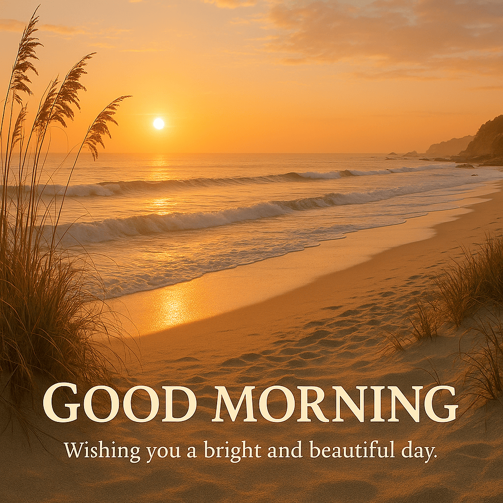 warm good morning image