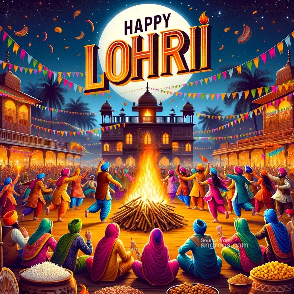 Lohri folk dance