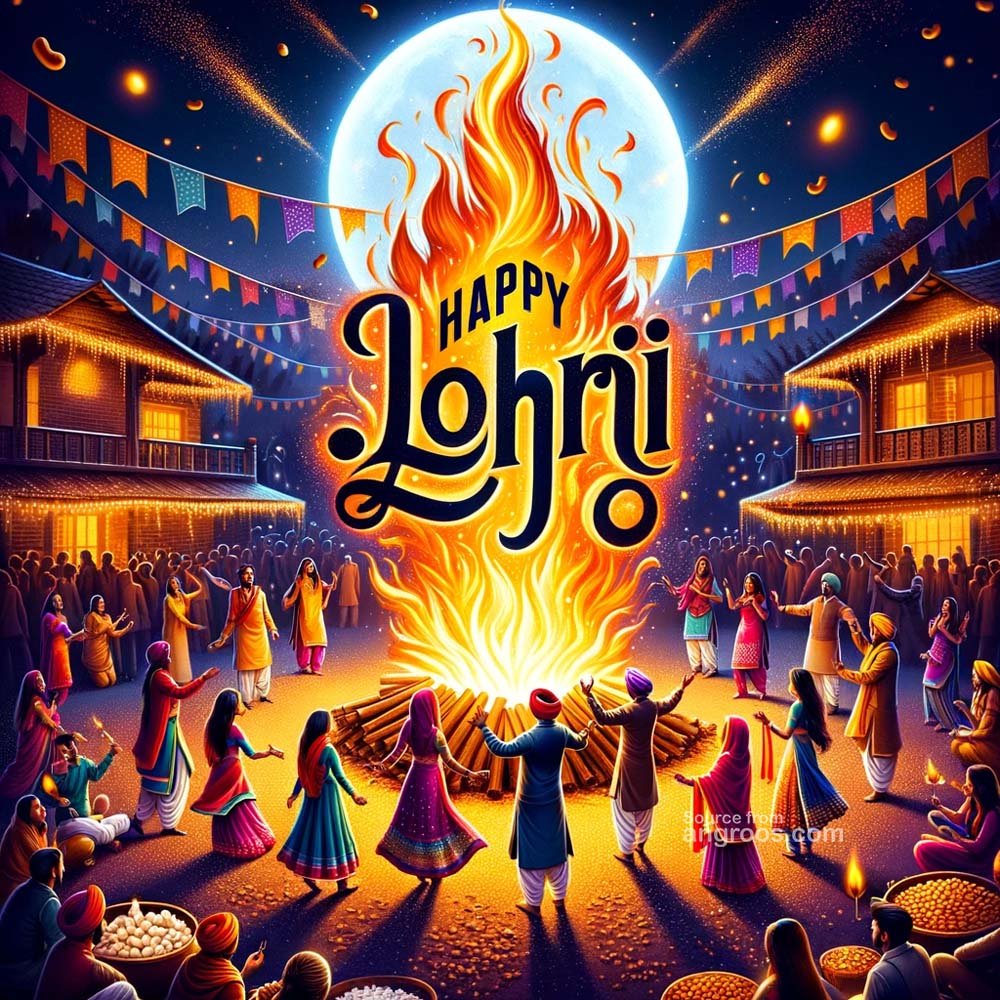 Lohri's traditional dances