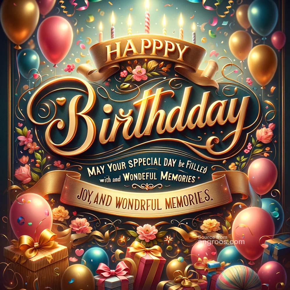 Happy birthday wishes