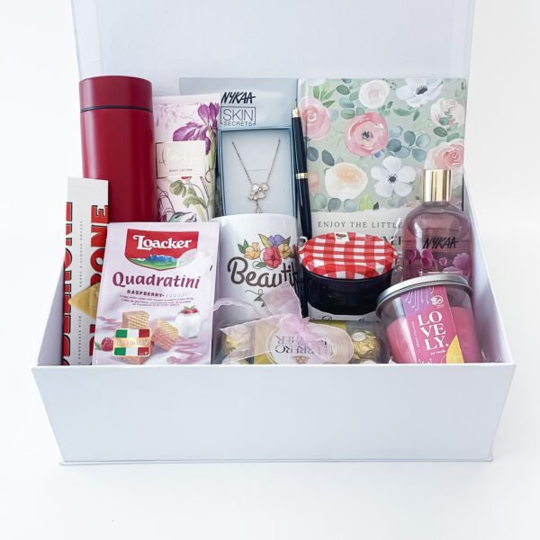 Adorable women's day gift for mom including Nykka Shower Gell, Face Mask, Mug, and more. - Image 4