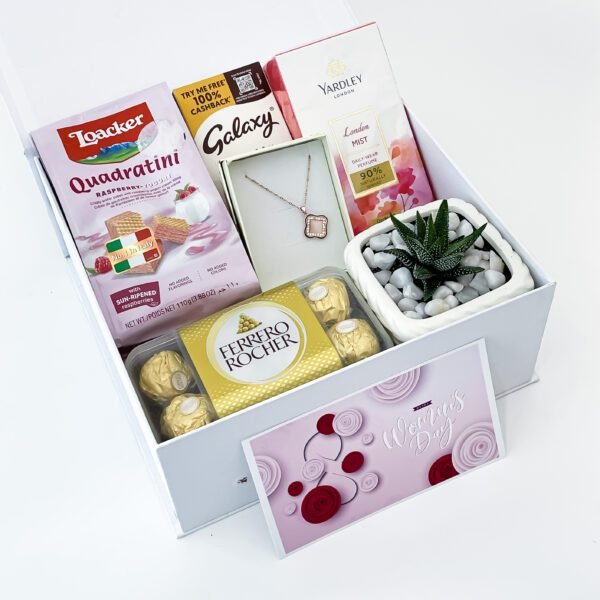 Enchanting Moments: Premium Women's Day Collection featuring Galaxy Chocolate and more... - Image 3
