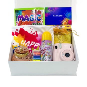 Radiant Holi Treasures: Happy Holi Gift Ideas filled with Magical fog, Snow spray, and more