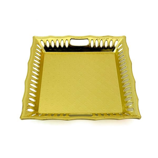 gold plated tray