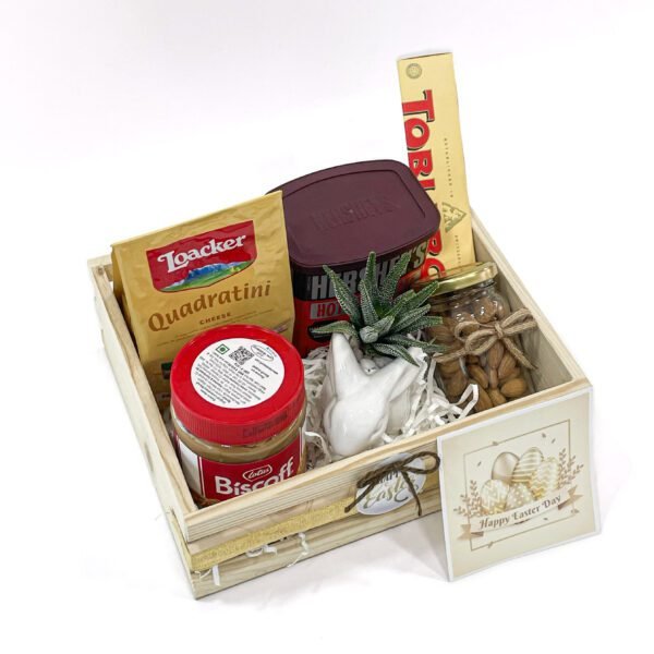 Unique Easter gift ideas filled with chocolates, pot with a plant, and more - Image 2