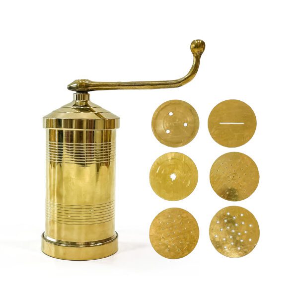 Brass Murukku Maker with 6 Discs/jalis