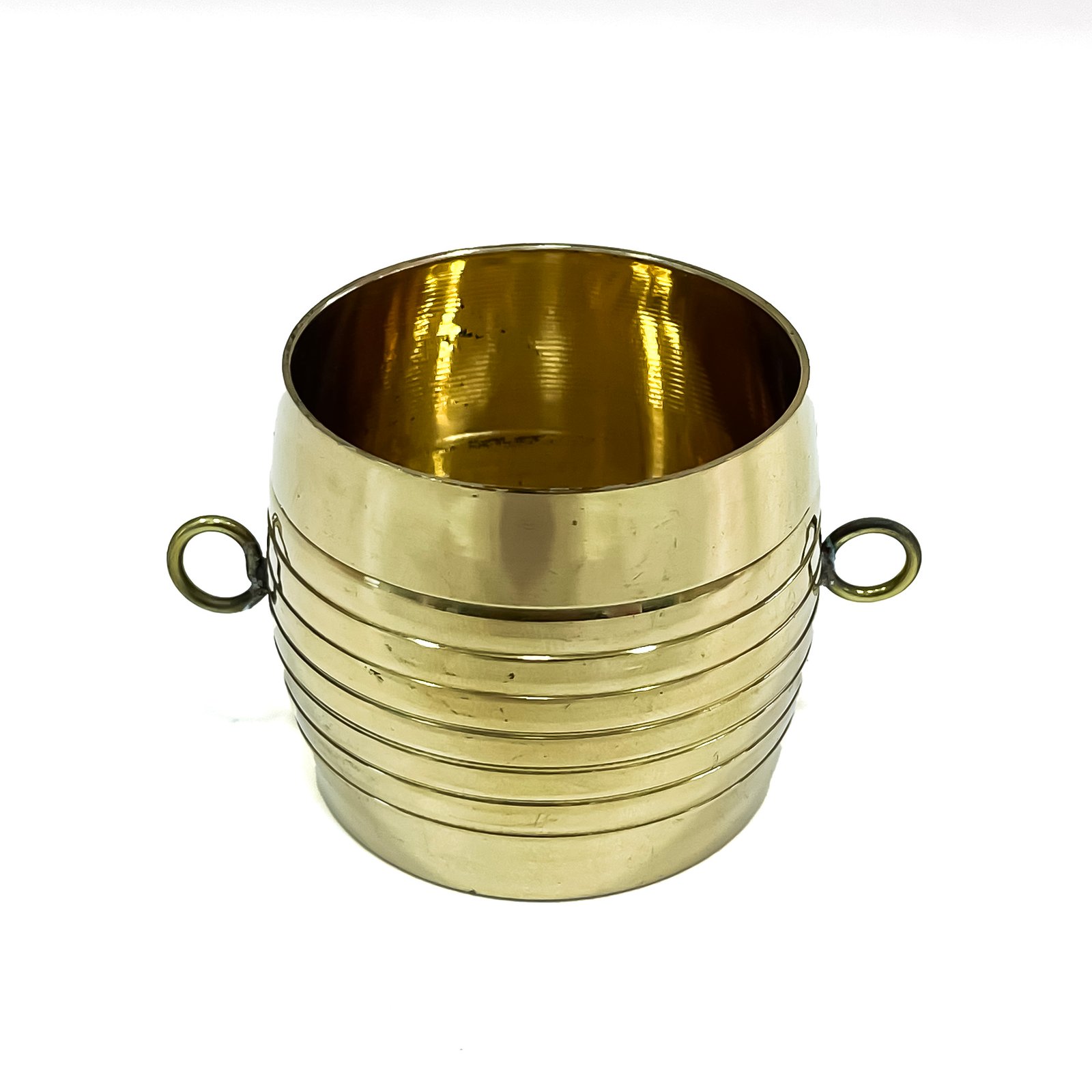 Enchanting Golden Nirapara Miniature Brass Decor - (H-1.5inc, L-1.8inc, W-1.8inc) - Image 2