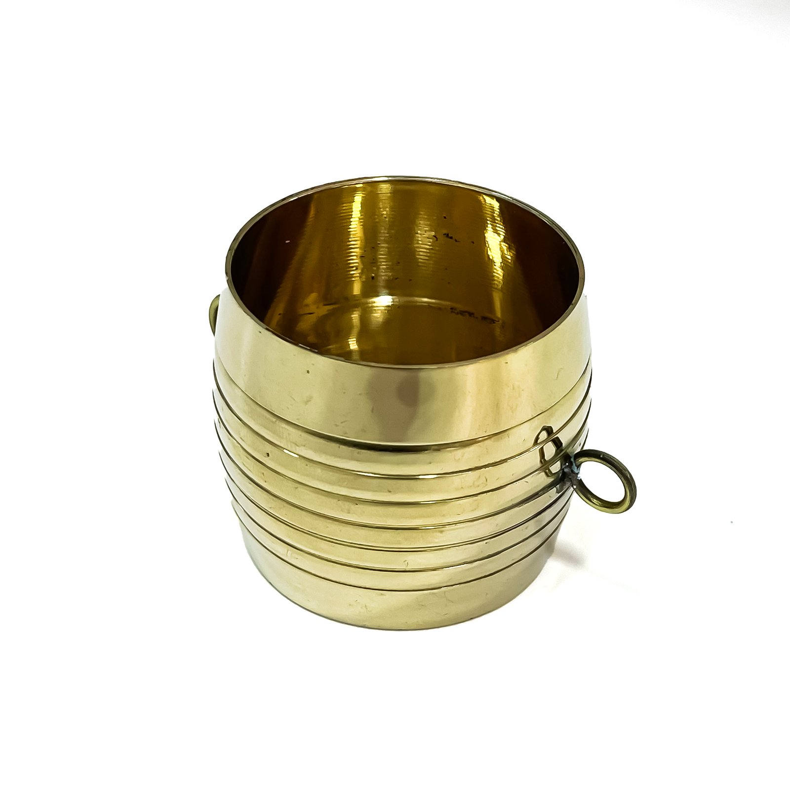 Enchanting Golden Nirapara Miniature Brass Decor - (H-1.5inc, L-1.8inc, W-1.8inc) - Image 3