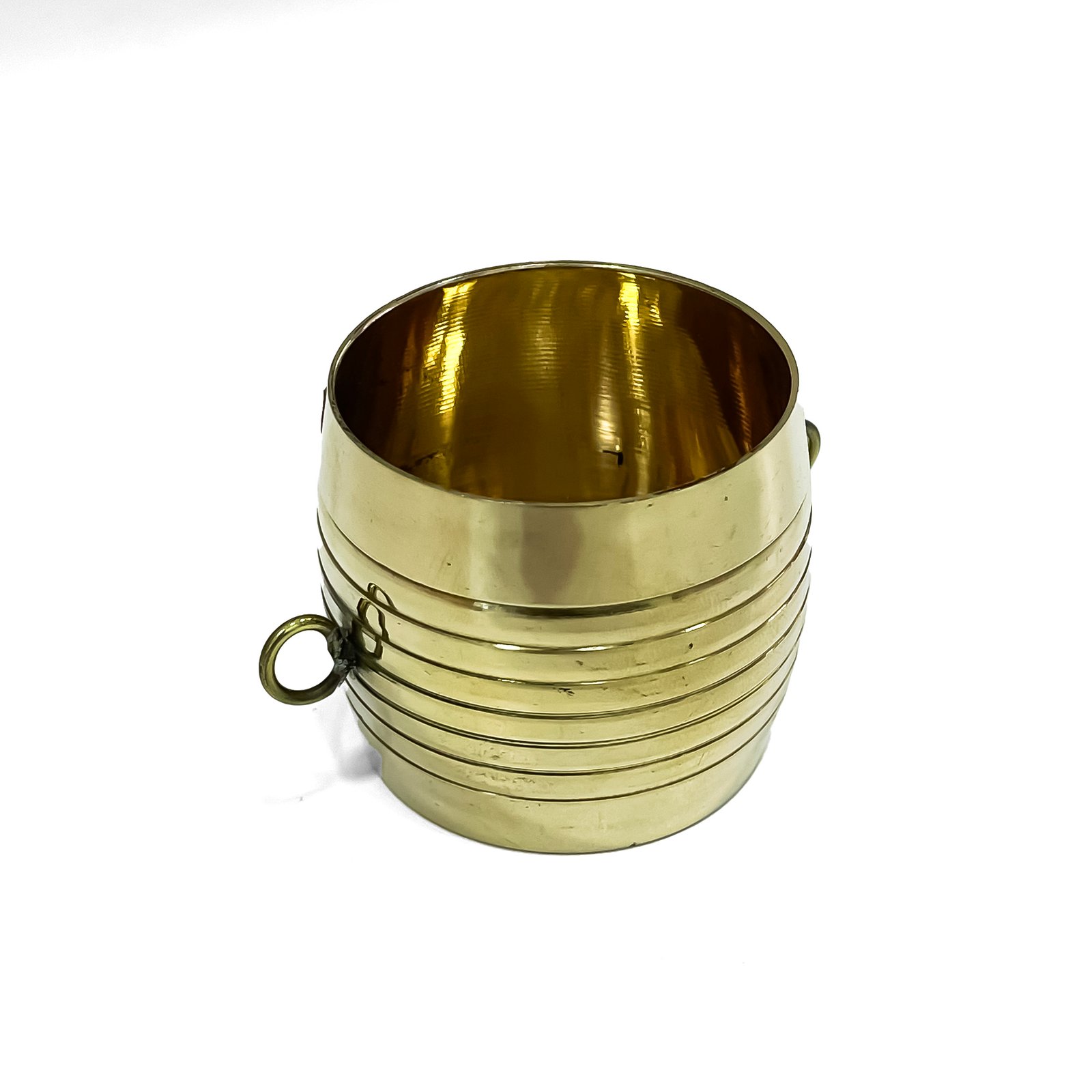 Enchanting Golden Nirapara Miniature Brass Decor - (H-1.5inc, L-1.8inc, W-1.8inc) - Image 4