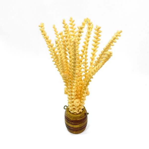 Handcrafted Wooden Para with Pookula - 14.5 inches H, 3.5 inches L, 2.2 inches W - Image 2