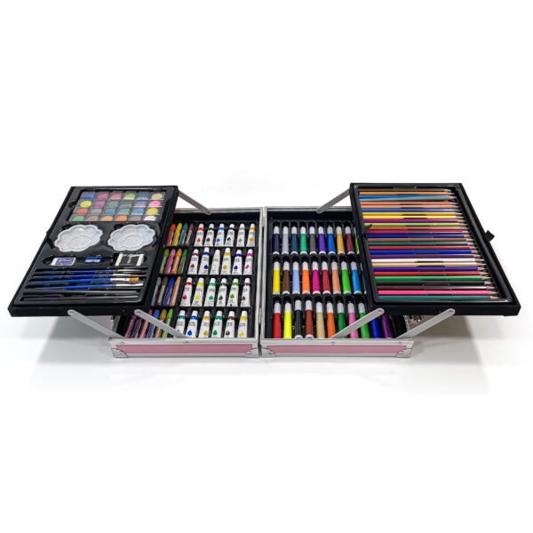 Enchanting Unicorn Artistry Painting kit with Oil Pastels, Palettes, Erasers, Sharpener, and more - Image 5