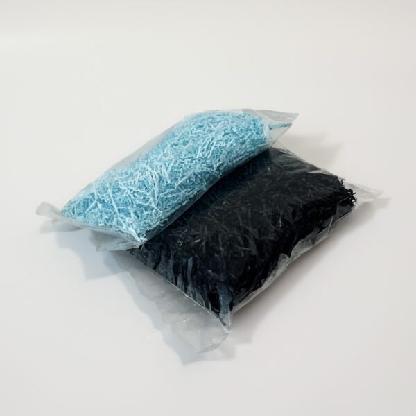 Shredder papper 2 combo Black and Blue Colour (200Gm) - Image 3
