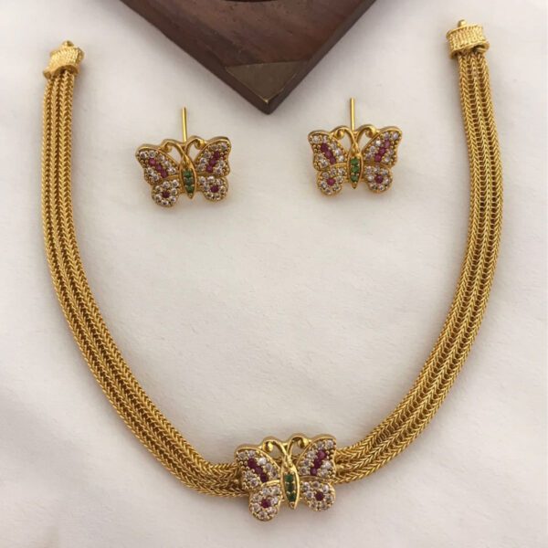 Whimsical Butterfly Jewelry Set | Playful & Elegant Accessories - Image 2