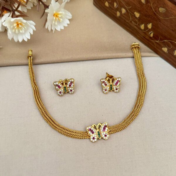 Whimsical Butterfly Jewelry Set | Playful & Elegant Accessories - Image 3