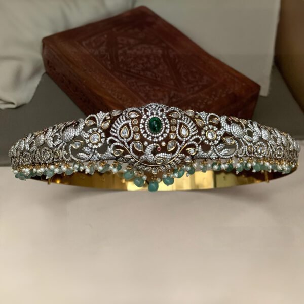 Elegant Imitation Gemstone Headpiece - Image 2