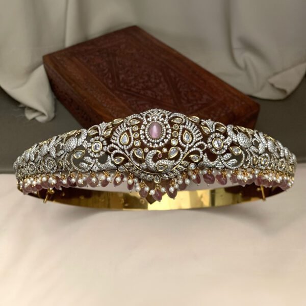 Elegant Imitation Gemstone Headpiece - Image 3