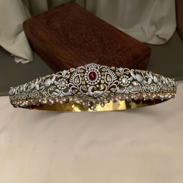 Elegant Imitation Gemstone Headpiece - Image 4