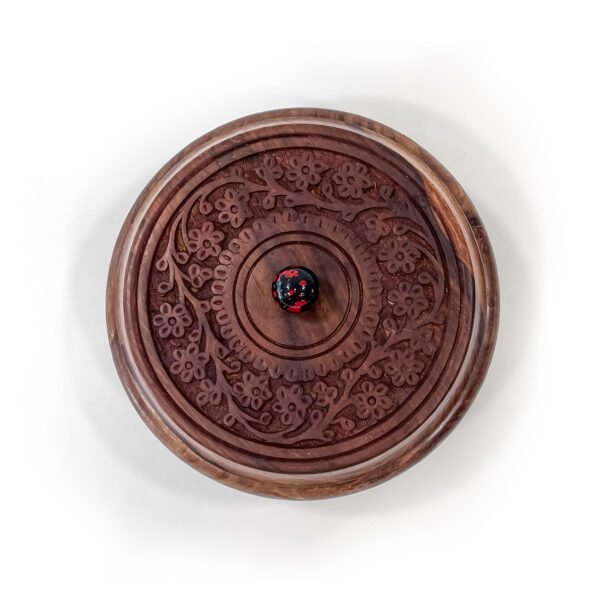 wooden casserole chapati box - Image 3