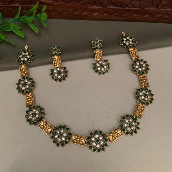 Regal Ruby Accent Necklace Set | Perfect Gift For Any Occasion - Image 3