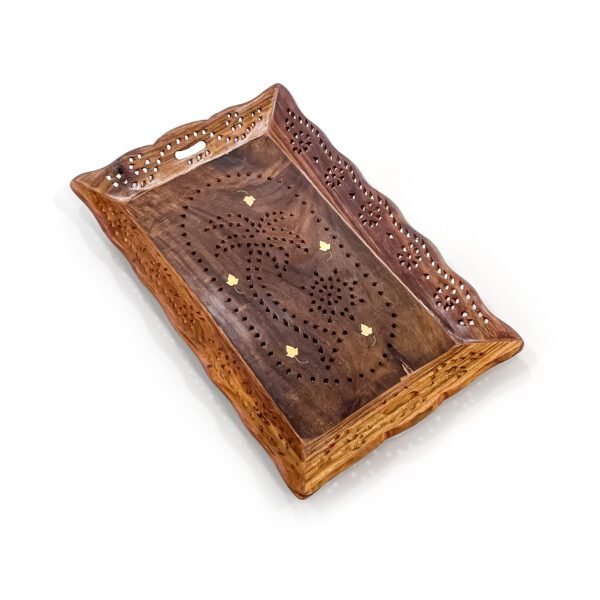 Octagon Cutter Tray wooden - Image 2