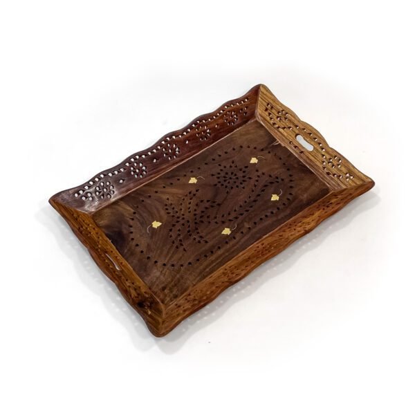 Octagon Cutter Tray wooden - Image 3