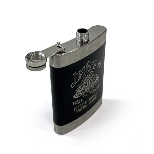 Stainless Steel Hip Flask 210ml with No-Spill Funnel – Durable, Elegant, and Compact - Image 5