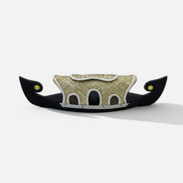 Nautical Souvenir ( Small Floating kettuvallam) Length-11 inch - Image 4