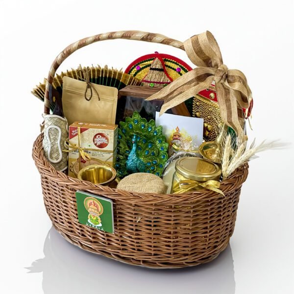 Premium Onam Basket Hamper – Celebrate with Authentic Kerala Treasures - Image 3