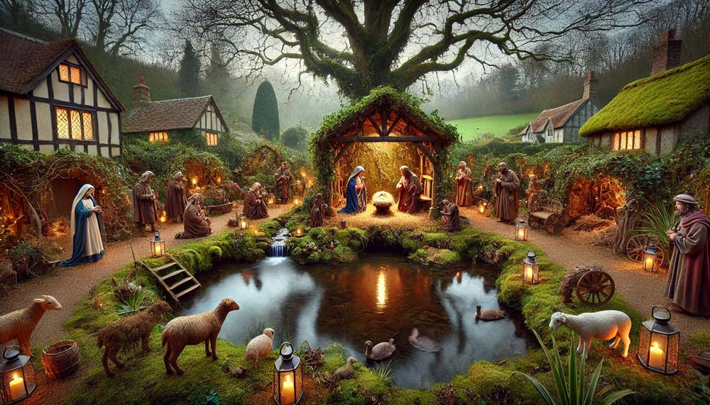 Christmas cribs online clearance