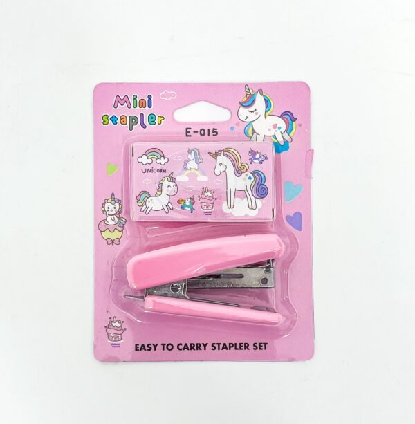 Unicorn Mini Stapler Set