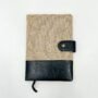 Leather Notebook with Button Closure
