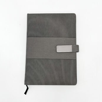 Notebook with Metal Clasp – Stylish and Compact Journal for Professionals