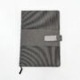 Notebook with Metal Clasp - Stylish and Compact Journal for Professionals