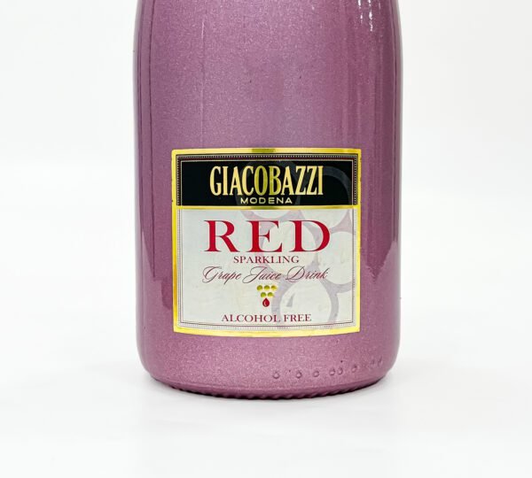 Giacobazzi Alcohol-Free Sparkling Drink – Premium 1L Grape Beverage in Elegant Pink Bottle - Image 2