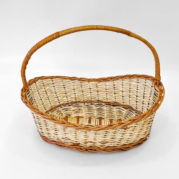 Grandeur Cane Basket with Handle – Unique, Sustainable & Multi-Functional Storage - Image 4