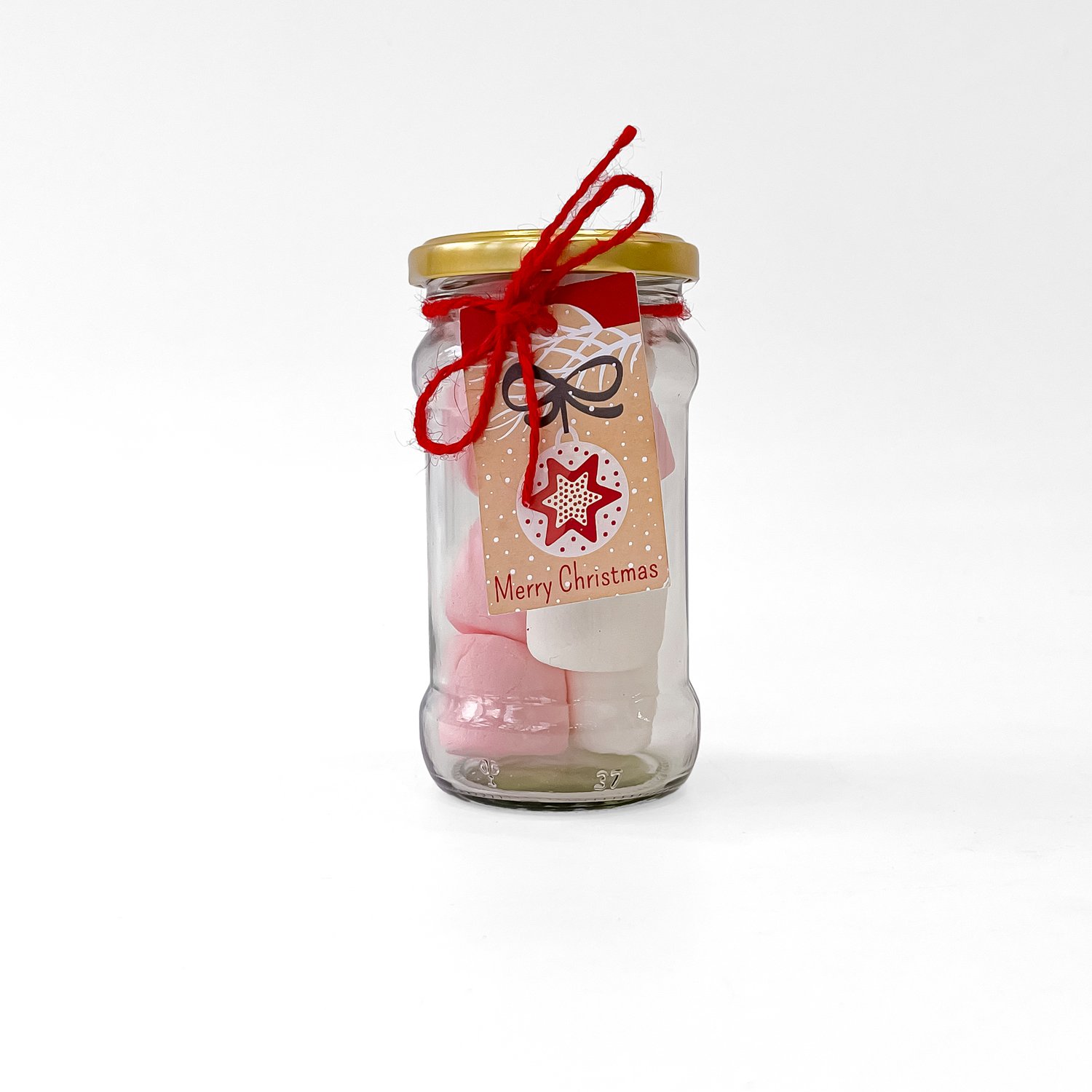 Marshmallow in a jar