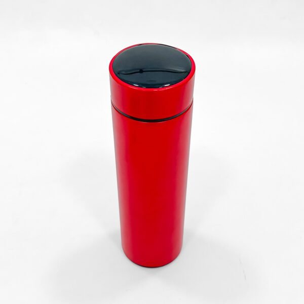 Smart Red Stainless Steel Flask – Leak-Proof & Temperature Retention - Image 2