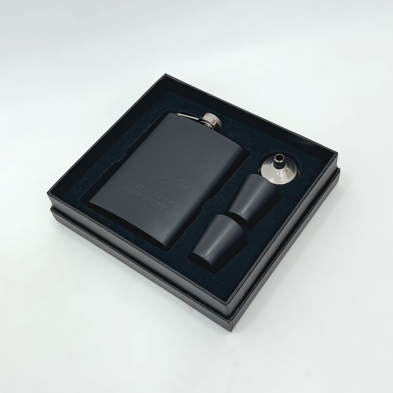 Hip Flask With Glass