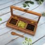 Wooden Spice Box