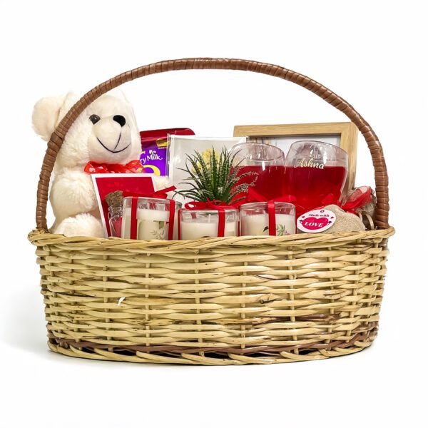 Personalized Valentine’s Day Gift Hamper | Custom Keepsakes & Romantic Surprises - Image 4