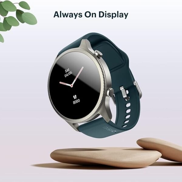 NoiseFit Halo 1.43" AMOLED Display, Bluetooth Calling Round Dial Smart Watch, Premium Metallic Build, Always on Display - Image 3