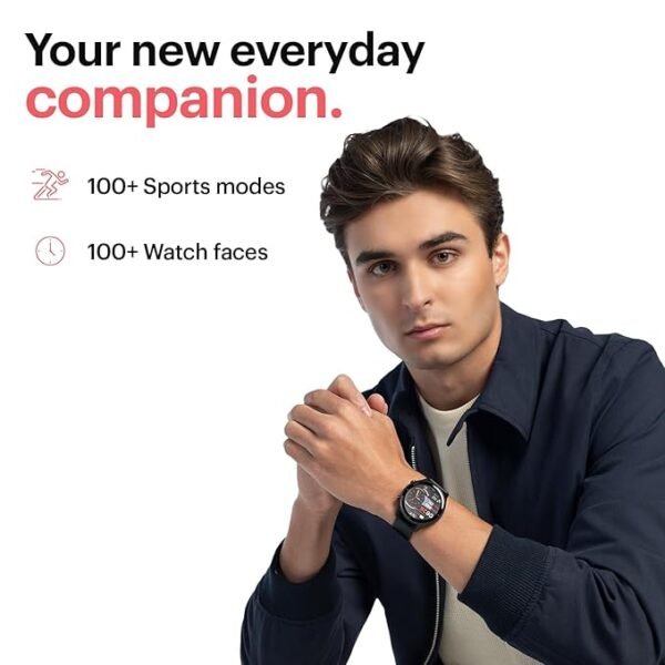 Noise Twist Round dial Smart Watch with Bluetooth Calling, 1.38" TFT Display, up-to 7 Days Battery, 100+ Watch Faces, IP68 - Image 4