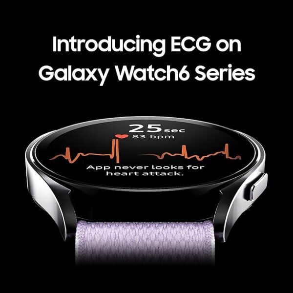 Samsung Galaxy Watch6 Classic LTE (47mm, Black, Compatible with Android only) | Introducing BP & ECG Features - Image 5