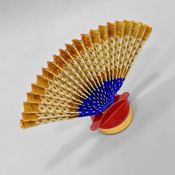 Royal Blue & Gold Thirudayada – Divine Temple Décor for Vishu & Onam Festivities - Image 3