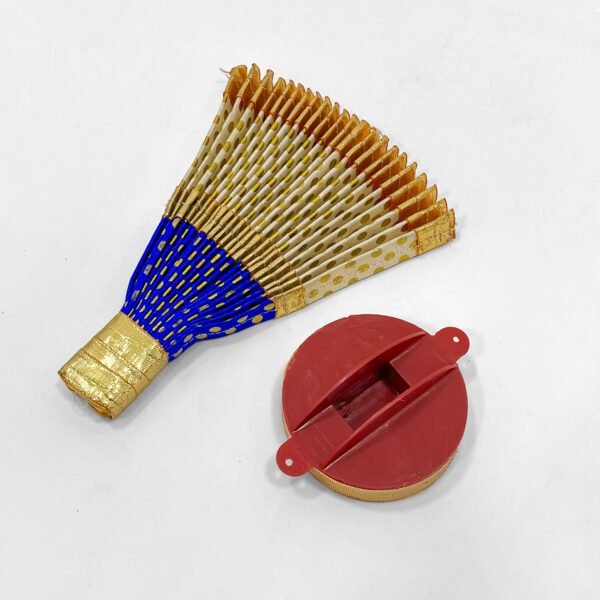 Royal Blue & Gold Thirudayada – Divine Temple Décor for Vishu & Onam Festivities - Image 4